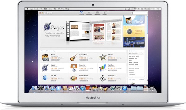 Macbook Air App Store